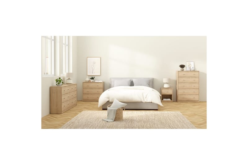 Sundra Kommode 72 cm - Natur - Oppbevaring - Oppbevaringsmøbler - Kommode
