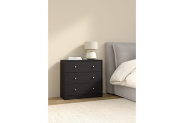 Sundra Kommode 72 cm - Svart - Oppbevaring - Oppbevaringsmøbler - Kommode