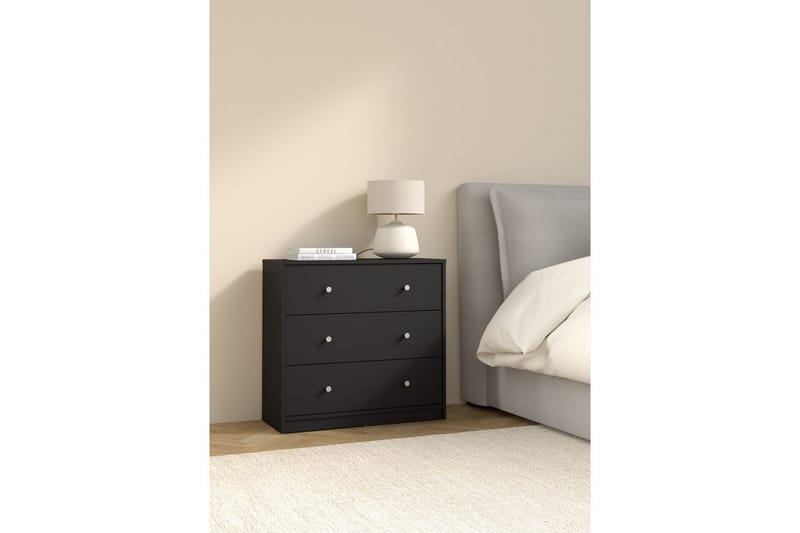 Sundra Kommode 72 cm - Svart - Oppbevaring - Oppbevaringsmøbler - Kommode