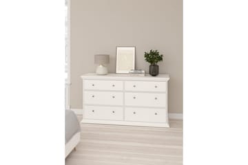 Suneta Kommode 163 cm - Hvit - Oppbevaring - Oppbevaringsmøbler - Kommode