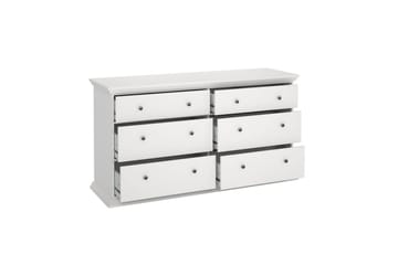 Suneta Kommode 163 cm - Hvit - Oppbevaring - Oppbevaringsmøbler - Kommode