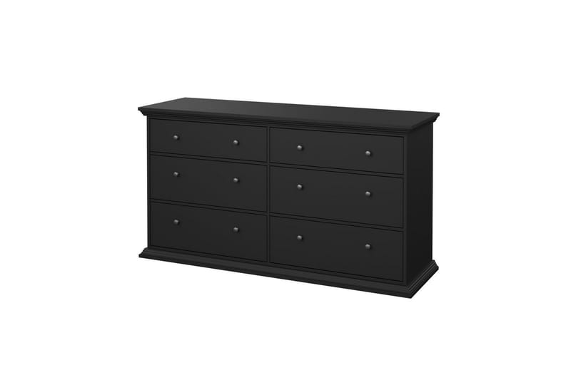 Suneta Kommode 163 cm - Svart - Oppbevaring - Oppbevaringsmøbler - Kommode