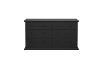 Suneta Kommode 163 cm - Svart - Oppbevaring - Oppbevaringsmøbler - Kommode