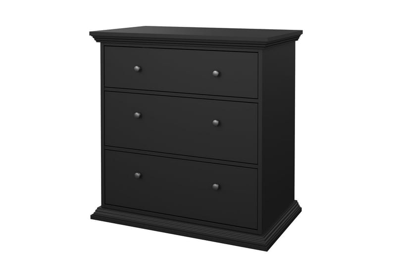 Suneta Kommode 86 cm - Svart - Oppbevaring - Oppbevaringsmøbler - Kommode