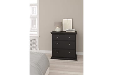 Suneta Kommode 86 cm - Svart - Oppbevaring - Oppbevaringsmøbler - Kommode