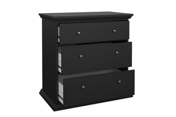 Suneta Kommode 86 cm - Svart - Oppbevaring - Oppbevaringsmøbler - Kommode
