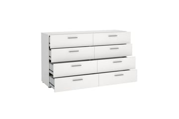Suntia Kommode 140 cm - Hvit - Oppbevaring - Oppbevaringsmøbler - Kommode