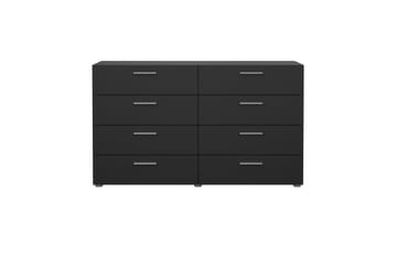 Suntia Kommode 140 cm - Svart - Oppbevaring - Oppbevaringsmøbler - Kommode