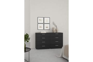 Suntia Kommode 140 cm - Svart - Oppbevaring - Oppbevaringsmøbler - Kommode