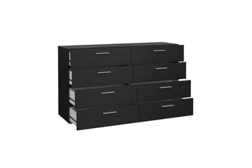 Suntia Kommode 140 cm - Svart - Oppbevaring - Oppbevaringsmøbler - Kommode