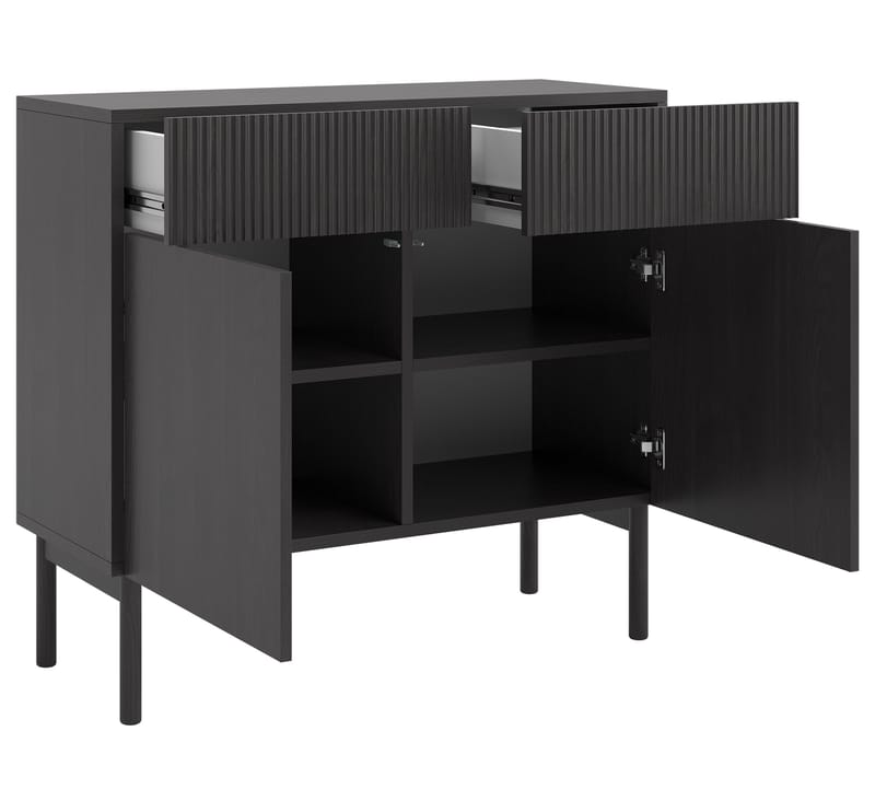 Takayo Kommode 100 cm - Svart - Oppbevaring - Oppbevaringsmøbler - Kommode