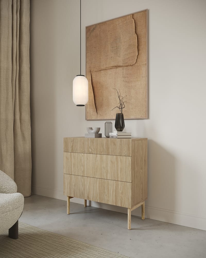 Takayo Kommode 90 cm - Eik - Oppbevaring - Oppbevaringsmøbler - Kommode