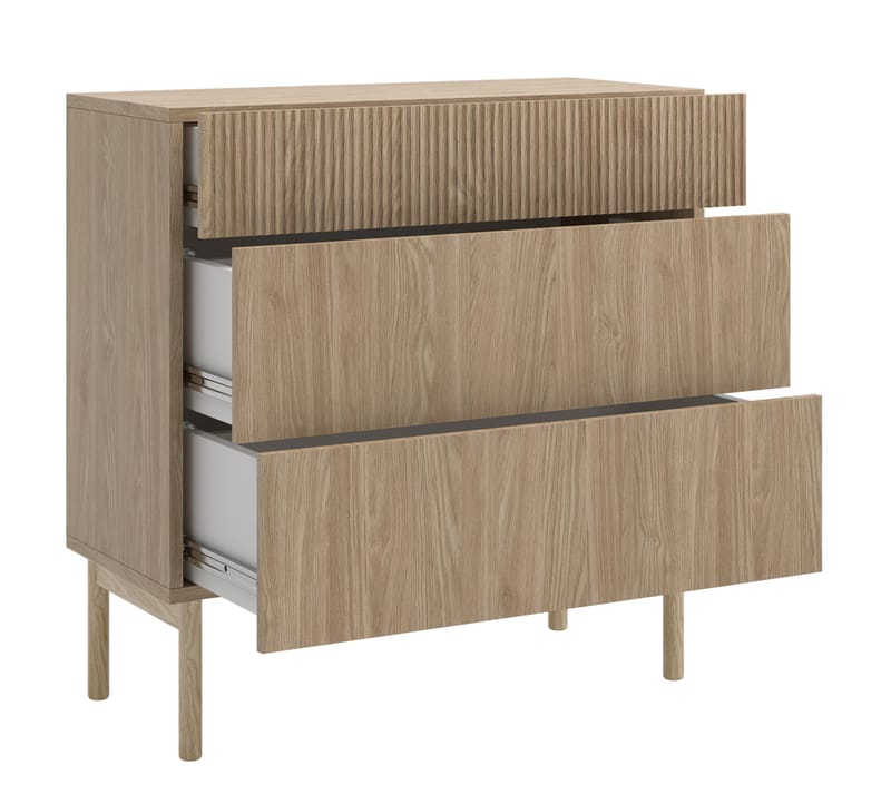 Takayo Kommode 90 cm - Eik - Oppbevaring - Oppbevaringsmøbler - Kommode