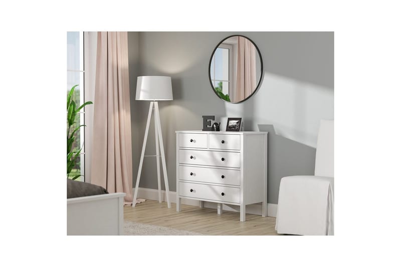 Talven Kommode 90 cm - Natur/Hvit - Oppbevaring - Oppbevaringsmøbler - Kommode