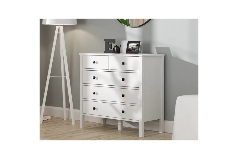 Talven Kommode 90 cm - Natur/Hvit - Oppbevaring - Oppbevaringsmøbler - Kommode