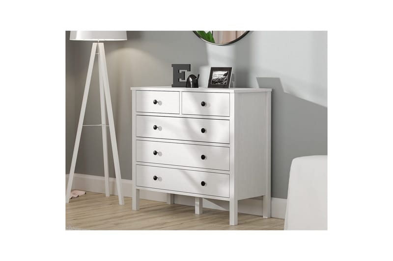 Talven Kommode 90 cm - Natur/Hvit - Oppbevaring - Oppbevaringsmøbler - Kommode