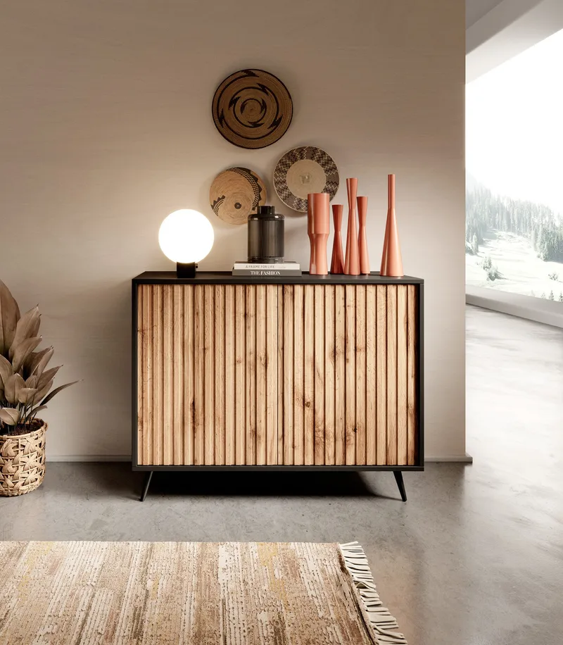 Tapas Kommode 104 cm - Svart - Oppbevaring - Oppbevaringsmøbler - Kommode