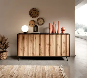 Tapas Kommode 154 cm - Svart - Oppbevaring - Oppbevaringsmøbler - Kommode