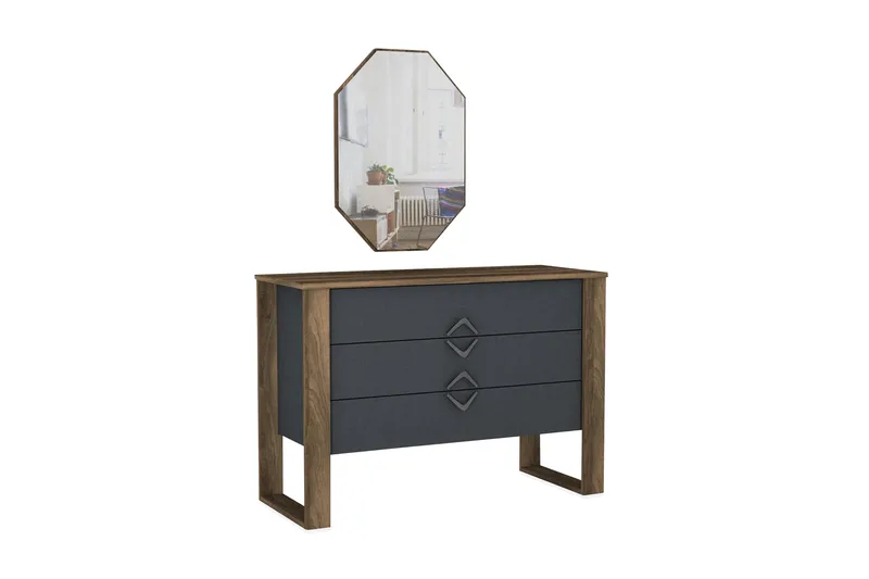 Tera Home Kommode + Speil - Oppbevaring - Oppbevaringsmøbler - Kommode