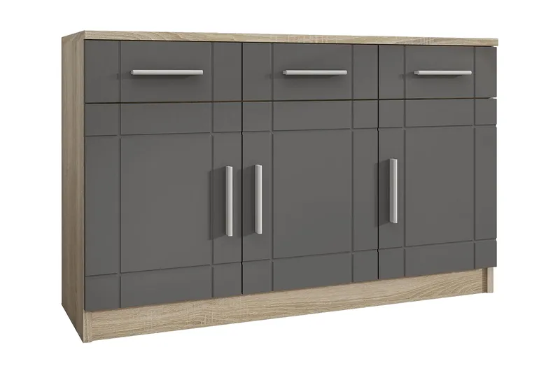 Valga Kommode 37x104 cm - Natur/Grå - Oppbevaring - Oppbevaringsmøbler - Kommode