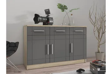 Valga Kommode 37x104 cm - Natur/Grå - Oppbevaring - Oppbevaringsmøbler - Kommode
