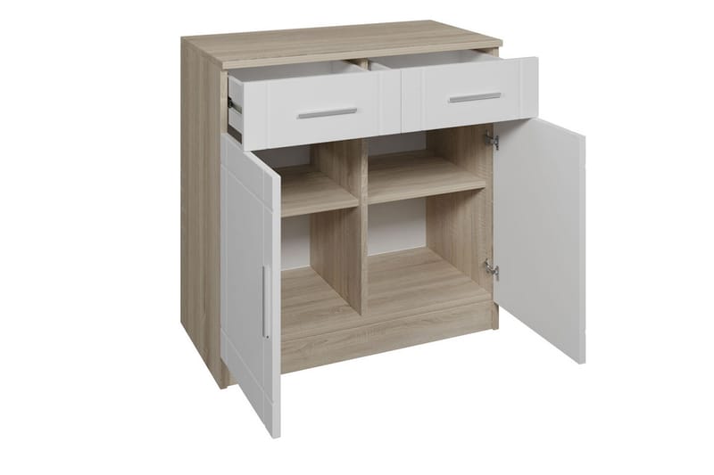 Valga Kommode 37x69 cm - Natur/Grå - Oppbevaring - Oppbevaringsmøbler - Kommode
