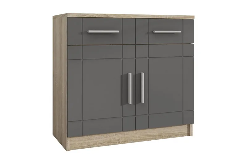 Valga Kommode 37x69 cm - Natur/Grå - Oppbevaring - Oppbevaringsmøbler - Kommode