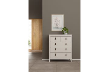 Vallvidera Kommode 82 cm - Beige - Oppbevaring - Oppbevaringsmøbler - Kommode