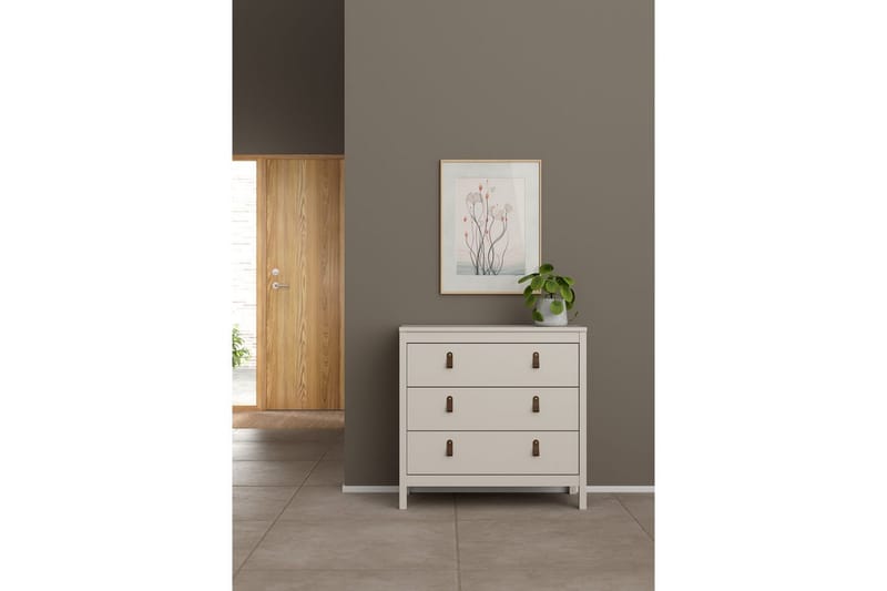 Vallvidera Kommode 82 cm - Beige - Oppbevaring - Oppbevaringsmøbler - Kommode