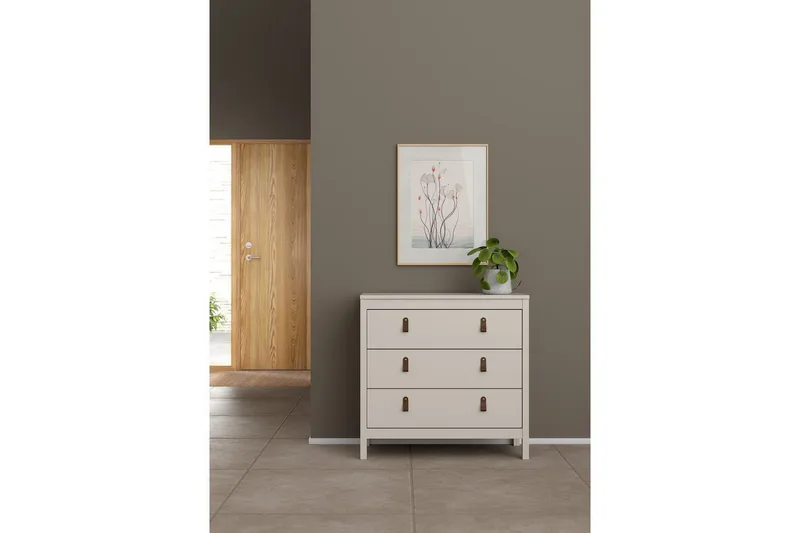 Vallvidera Kommode 82 cm - Beige - Oppbevaring - Oppbevaringsmøbler - Kommode