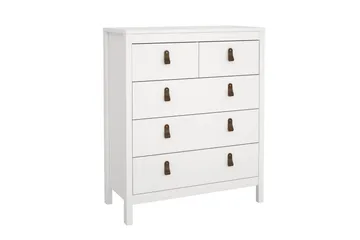 Vallvidera Kommode 82 cm - Hvit - Oppbevaring - Oppbevaringsmøbler - Kommode