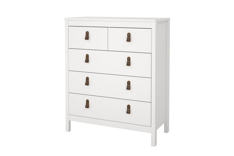 Vallvidera Kommode 82 cm - Hvit - Oppbevaring - Oppbevaringsmøbler - Kommode