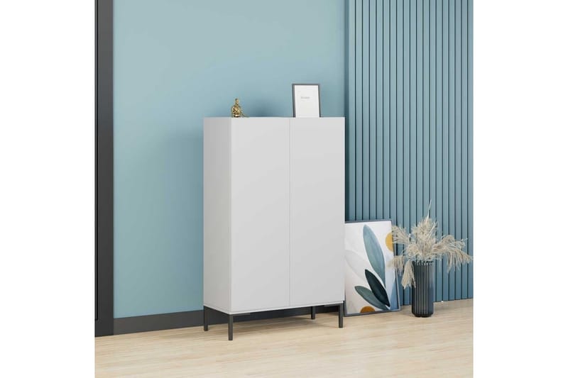 Vanlig kommode uten overskap Flerfunksjonsskap Ostwerwalla Hvit Hvit - Oppbevaring - Oppbevaringsmøbler - Kommode
