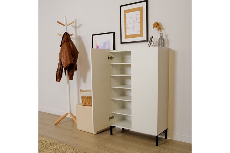 Vanlig kommode uten overskap Flerfunksjonsskap Ostwerwalla Hvit Hvit - Oppbevaring - Oppbevaringsmøbler - Kommode