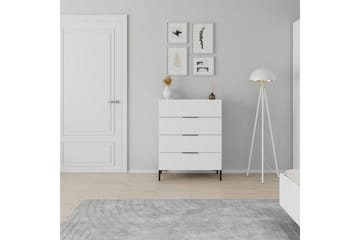 Vanlig kommode uten overskap Kommode Matul Hvit Vit - Oppbevaring - Oppbevaringsmøbler - Kommode