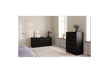 Vanlig kommode uten overskap Tvilum Salomns kommode 77 cm Svart - Oppbevaring - Oppbevaringsmøbler - Kommode