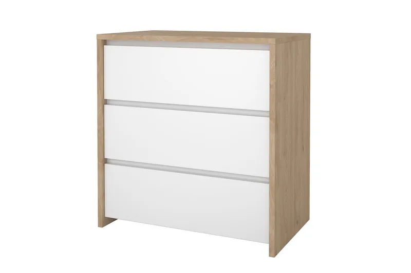 Varun Kommode 80 cm, Hvit