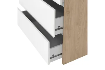 Varun Kommode 80 cm - Hvit - Oppbevaring - Oppbevaringsmøbler - Kommode