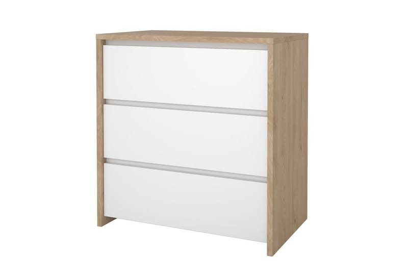 Varun Kommode 80 cm - Hvit - Oppbevaring - Oppbevaringsmøbler - Kommode