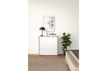 Varun Kommode 80 cm - Hvit - Oppbevaring - Oppbevaringsmøbler - Kommode