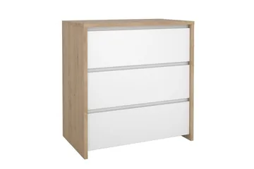 Varun Kommode 80 cm - Hvit - Oppbevaring - Oppbevaringsmøbler - Kommode