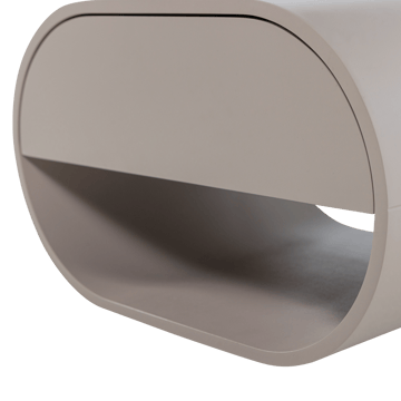 Vegghengt nattbord Momo 36 cm - Sand - Oppbevaring - Oppbevaringsmøbler - Kommode