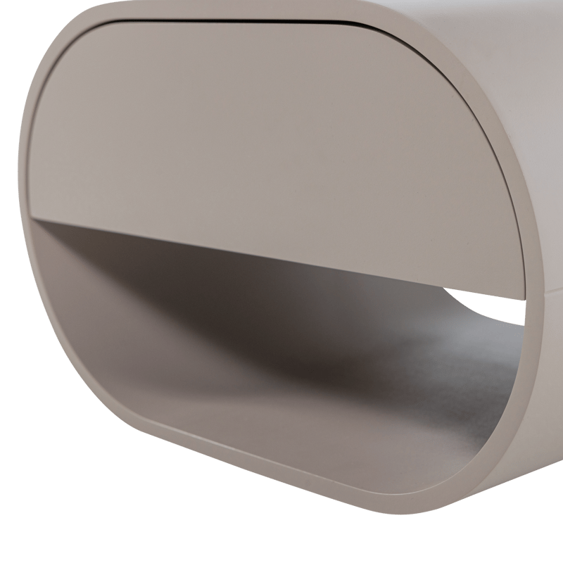 Vegghengt nattbord Momo 36 cm - Sand - Oppbevaring - Oppbevaringsmøbler - Kommode