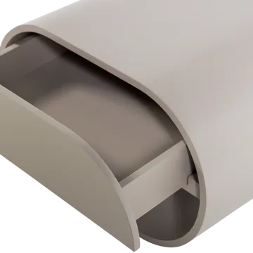 Vegghengt nattbord Momo 36 cm - Sand - Oppbevaring - Oppbevaringsmøbler - Kommode