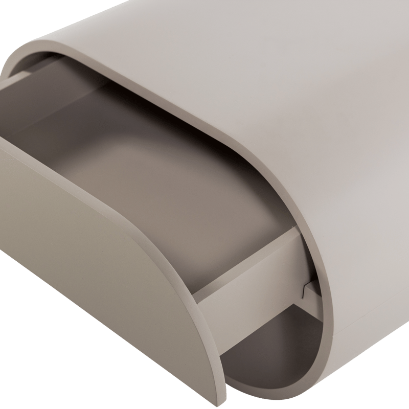 Vegghengt nattbord Momo 36 cm - Sand - Oppbevaring - Oppbevaringsmøbler - Kommode