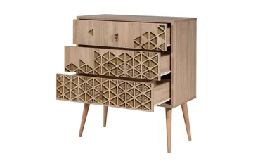 Vellavie Kommode Dekor - Mørkebrun - Oppbevaring - Oppbevaringsmøbler - Kommode