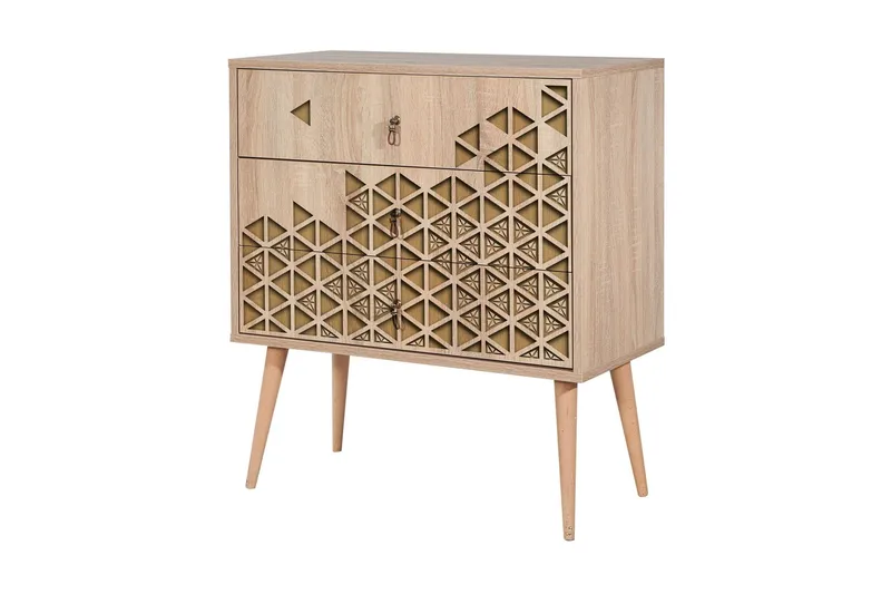 Vellavie Kommode Dekor - Mørkebrun - Oppbevaring - Oppbevaringsmøbler - Kommode