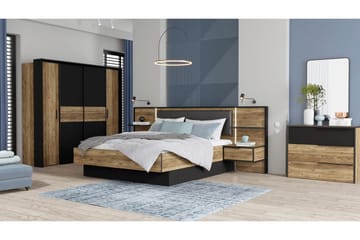 Vergina Kommode 42x100 cm - Brun/Svart - Oppbevaring - Oppbevaringsmøbler - Kommode