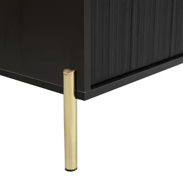 Virmani Kommode 104 cm - Svart - Oppbevaring - Oppbevaringsmøbler - Kommode