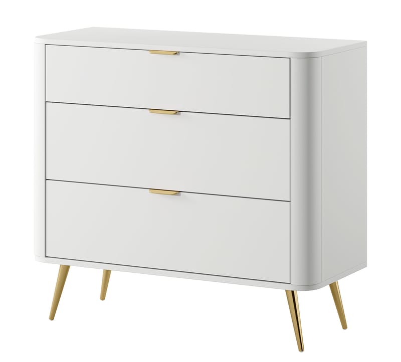 Walia Kommode 93 cm - Hvit - Oppbevaring - Oppbevaringsmøbler - Kommode